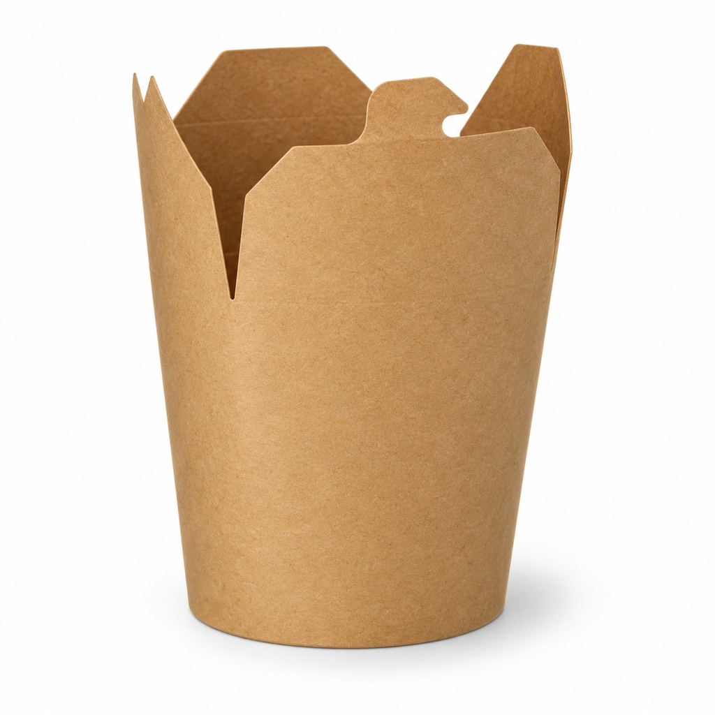 [00-2512] Boîte nouilles (fold-top) - 32 oz 1000 ml Boîte nouilles