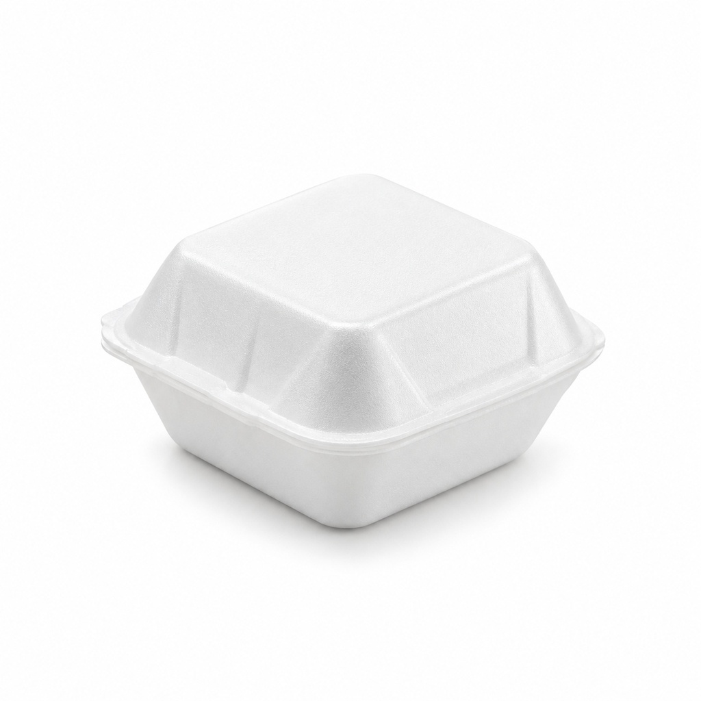 [00-2524] Boîte 4 hamburger - petit blanc