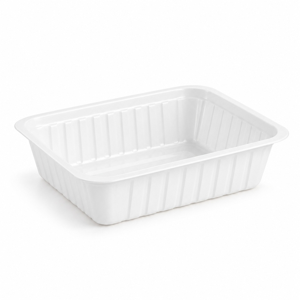 [00-2556] PS Barquette A7 Blanc - Barquette a frites 250m!
