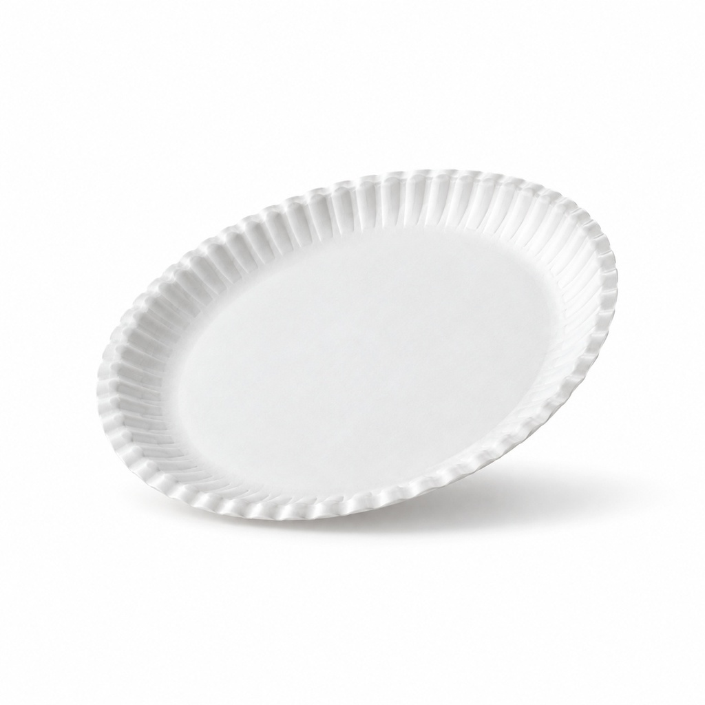 [00-2585] Assiettes en carton - rond assiettes carton 15 cm