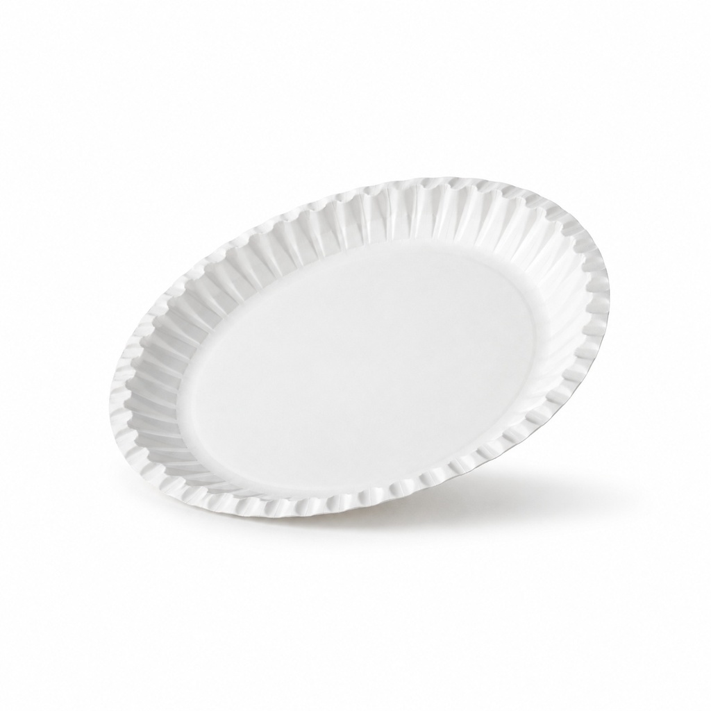 [00-2586] Assiettes en carton - rond assiettes carton 18 cm