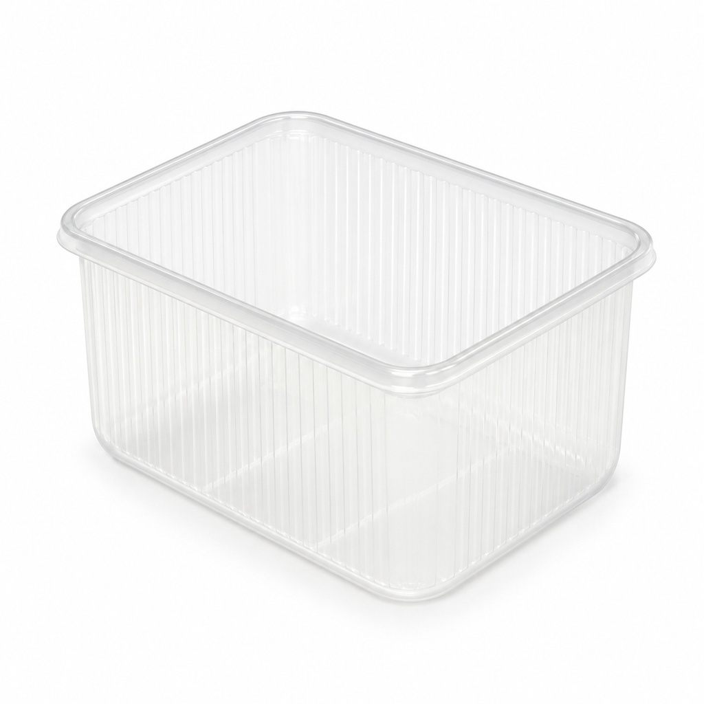 EuroBoxx - 1500 cc transparent PP RE180 - PRO PACK