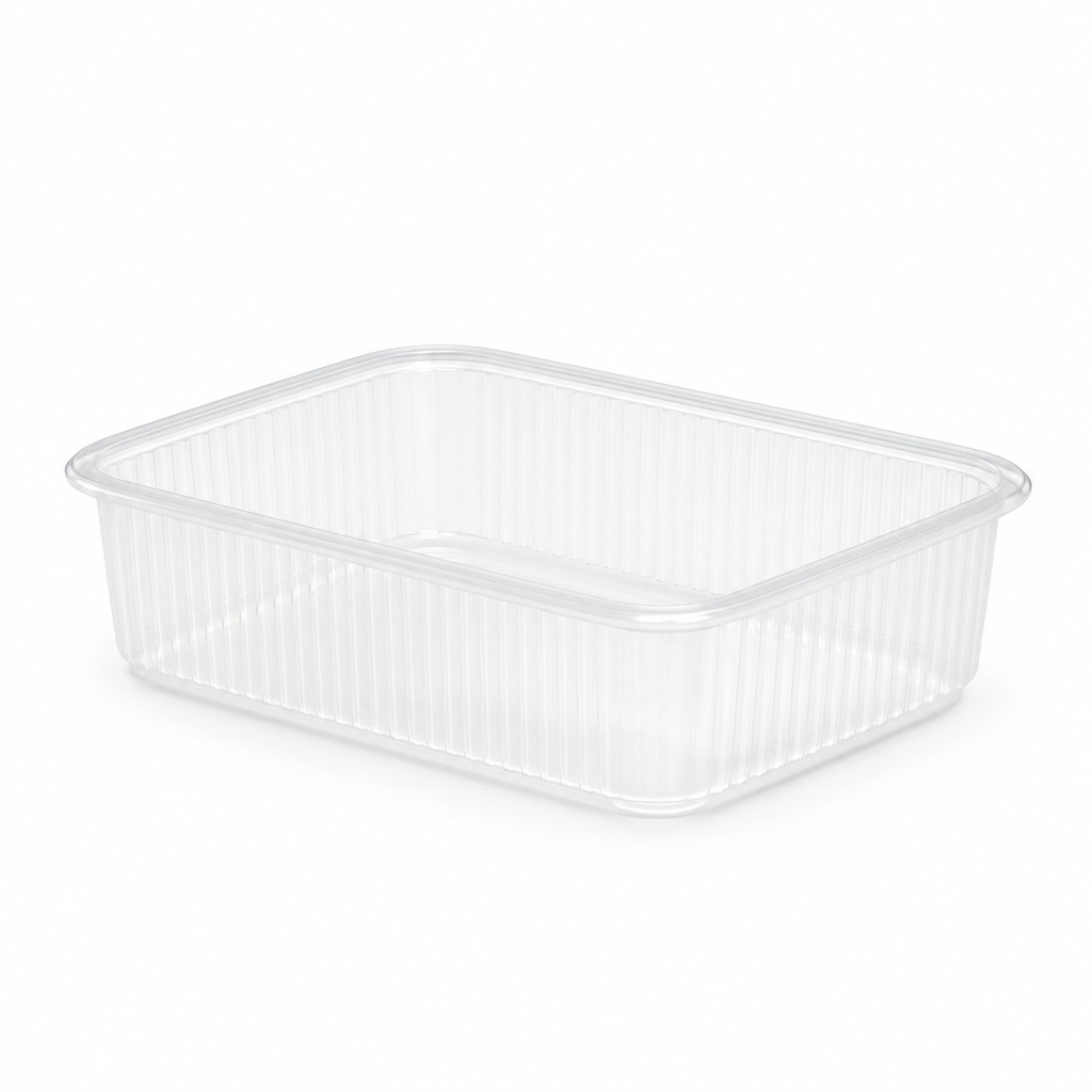 [00-2613] Saladboxx rectangulaire - 150 cc transparent 108 x 81 x 33 - mm PRO PACK