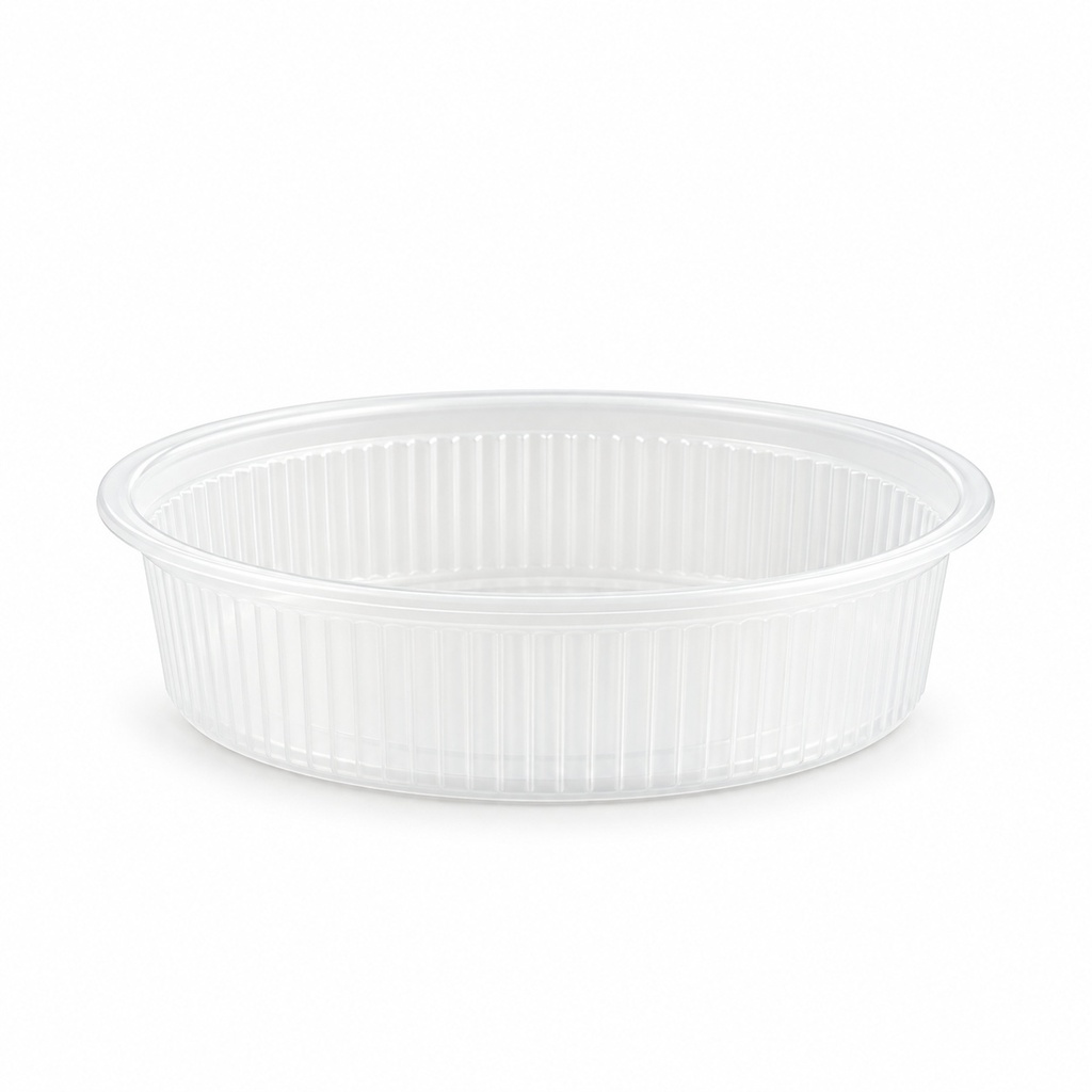 [00-2626] Saladboxx Rond - 125 cc transparent 101 x 31 mm - PRO PACK