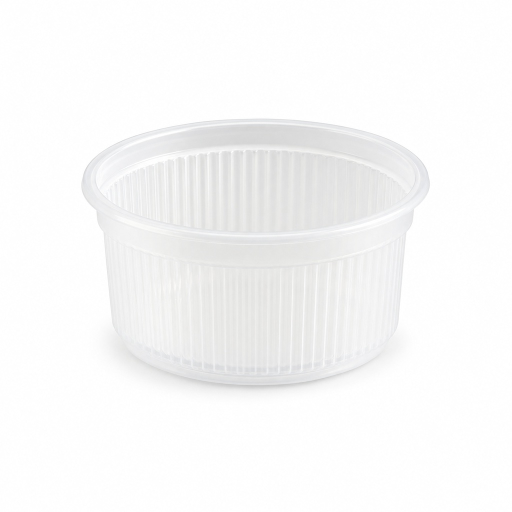 [00-2629] Saladboxx Rond - 250 cc transparent 101 x 50 mm - mm PRO PACK