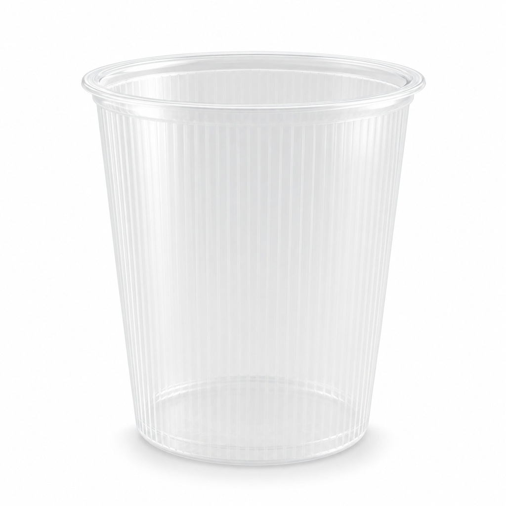 Saladboxx Rond - 500 cc transparent 101 x 103mm - mm PRO PACK