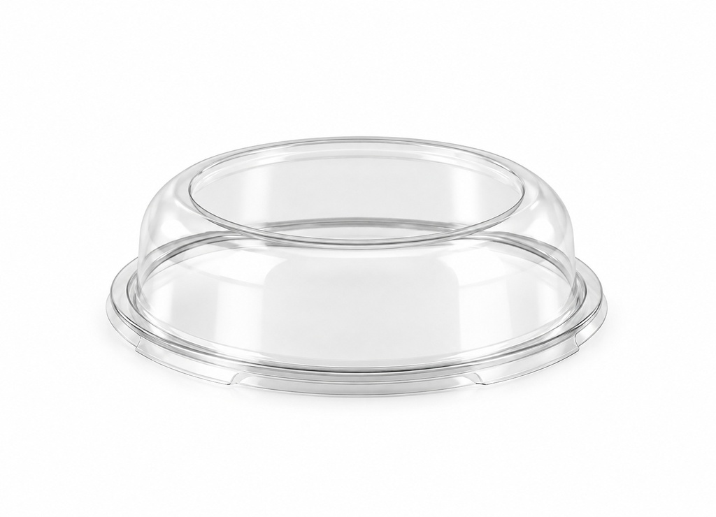 [00-2690] Couvercle pour coupe dessert - couvercle déme PP