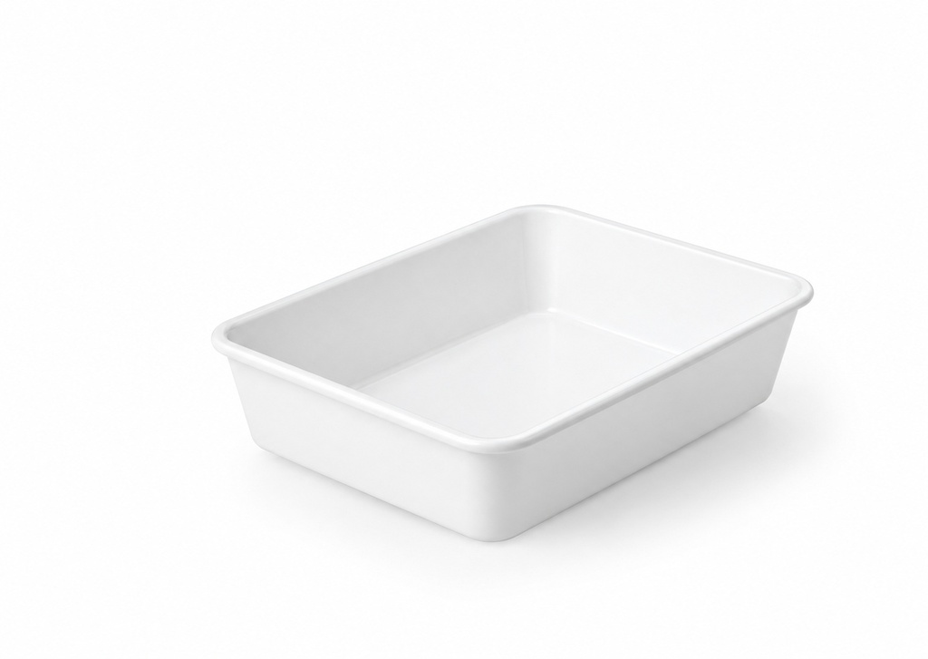 [00-2696] Barquette micro-ondes - 500 cc blanc compatible micro-ondes - container set combiné 175 série