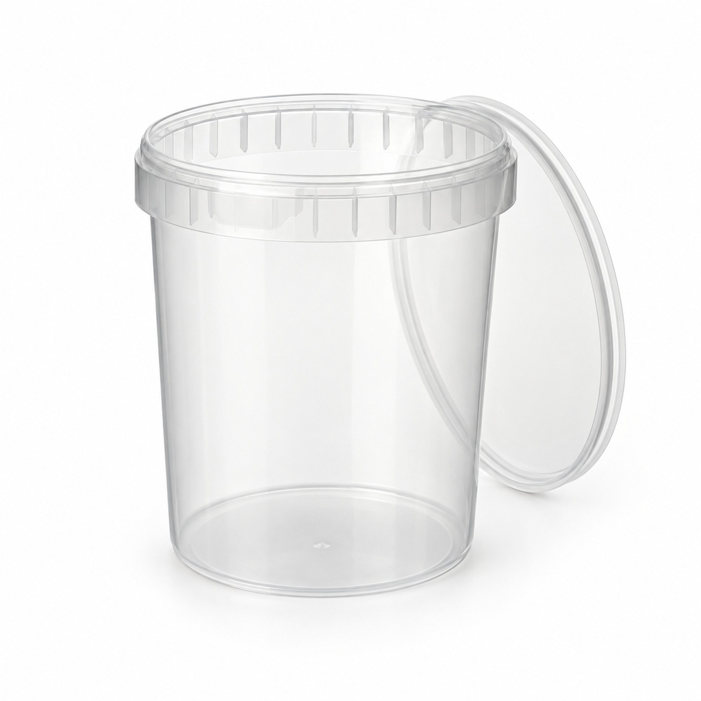 [00-2714] Bol/soupe micro-ondes - 1000 cc transparent compatible - micro-ondes