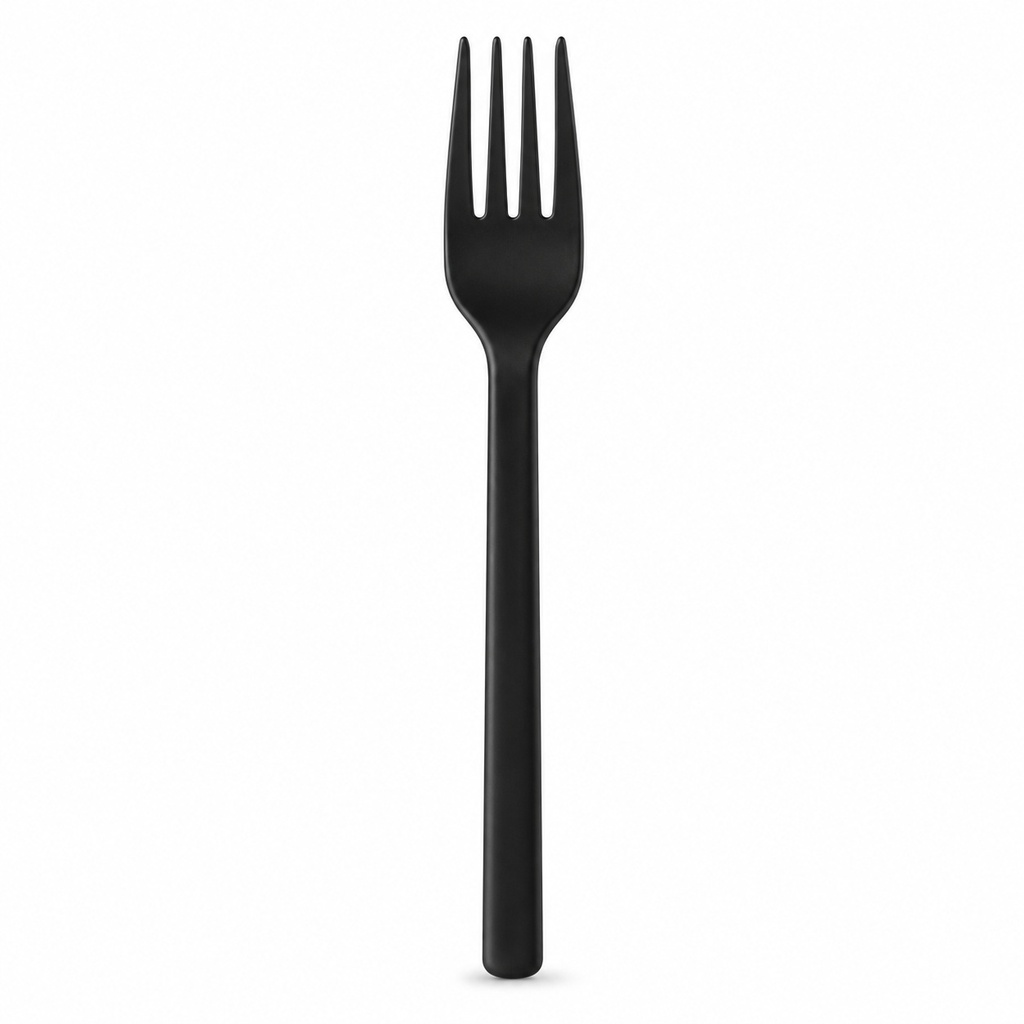 [00-2743] Fourchette PP - noir réutilisable