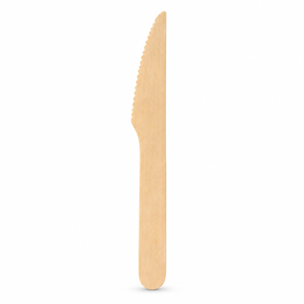 [00-2751] Couteau en bois - 165 mm FSC.
