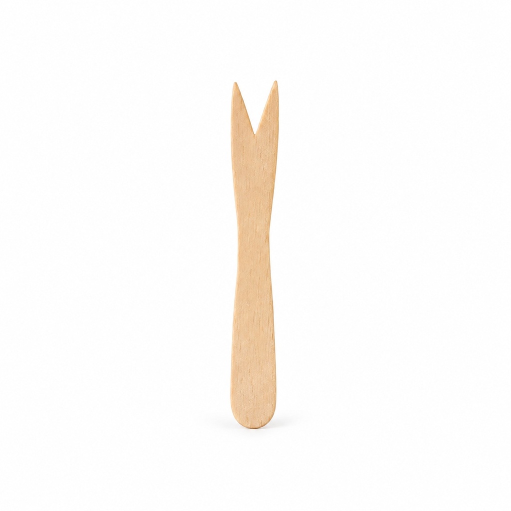 [00-2756] Fourchette a frites en bois - 85 mm FSC.