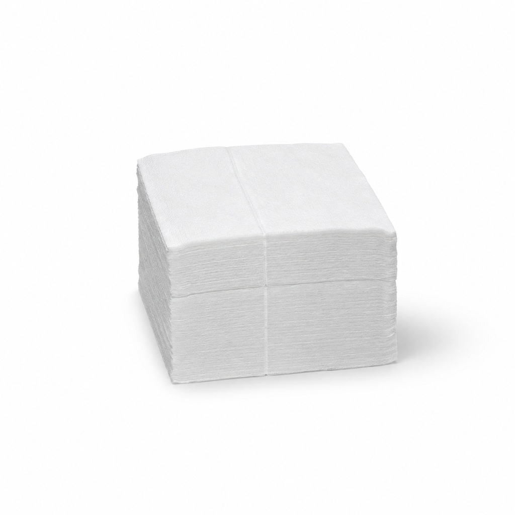 [00-2772] Serviettes de table - serviettes 33x33 1 pli blanc 1./4