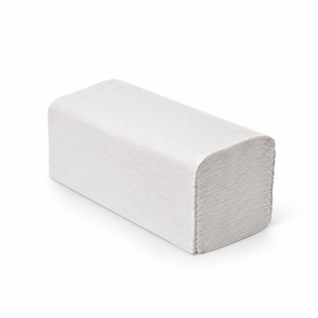[00-2773] " - Serviettes de - Z-vouw 25x23 2 plis bleu V-fold