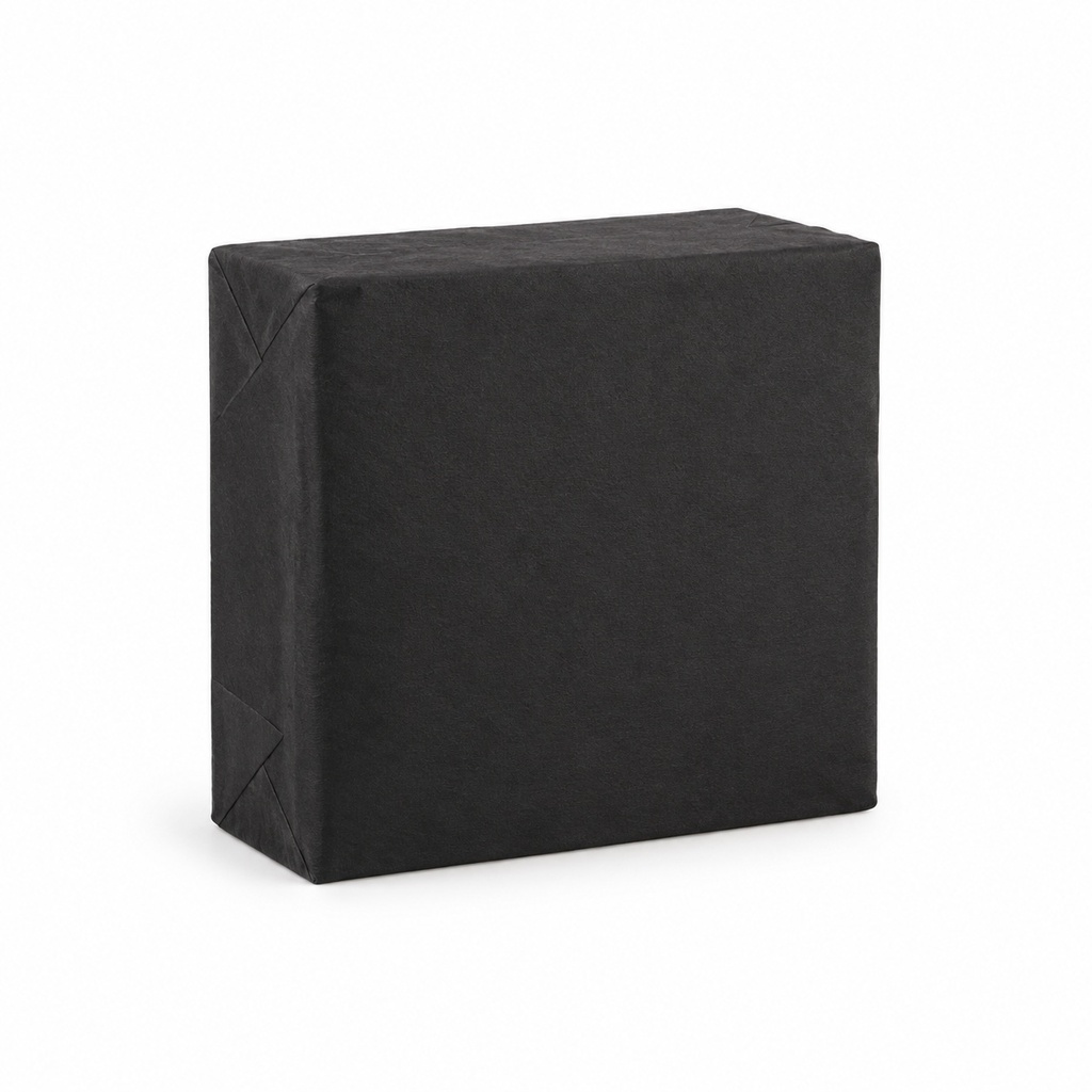[00-2777] Serviettes de table - Lux serviettes 33x33 2 plis noir 1./4