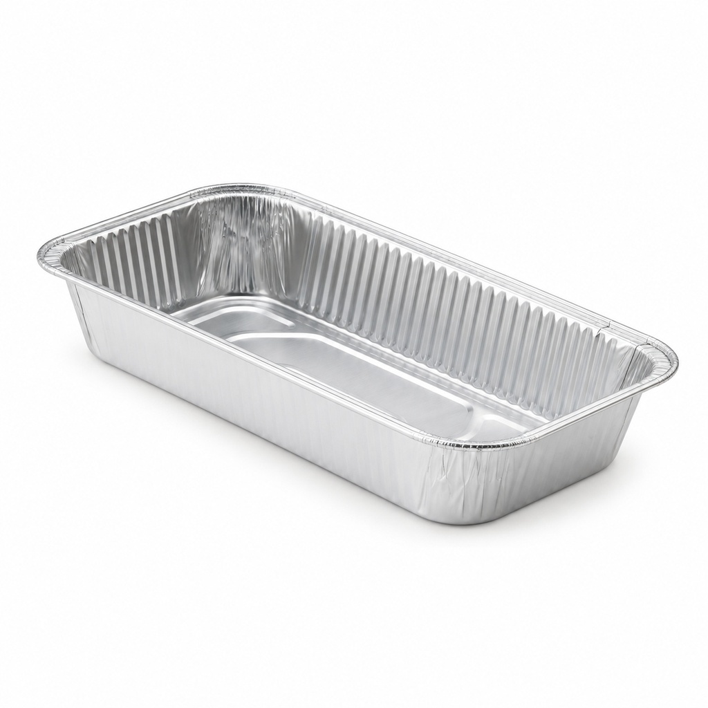 [00-2810] Barquette aluminium roulé - 1105cc -+L---env_x__s& - mm rebord roulé