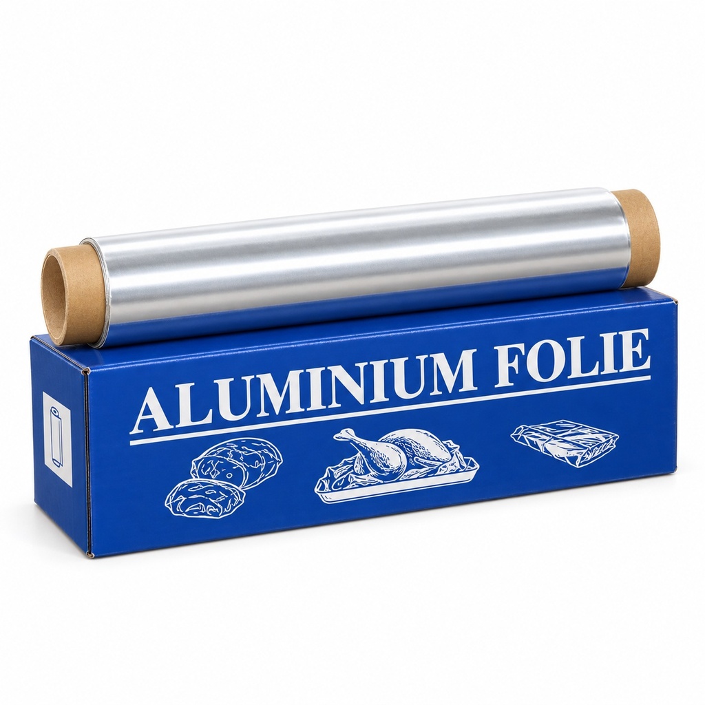 [00-2864] Film aluminium - 16 um trés fort 30 cm 1350gr argenté