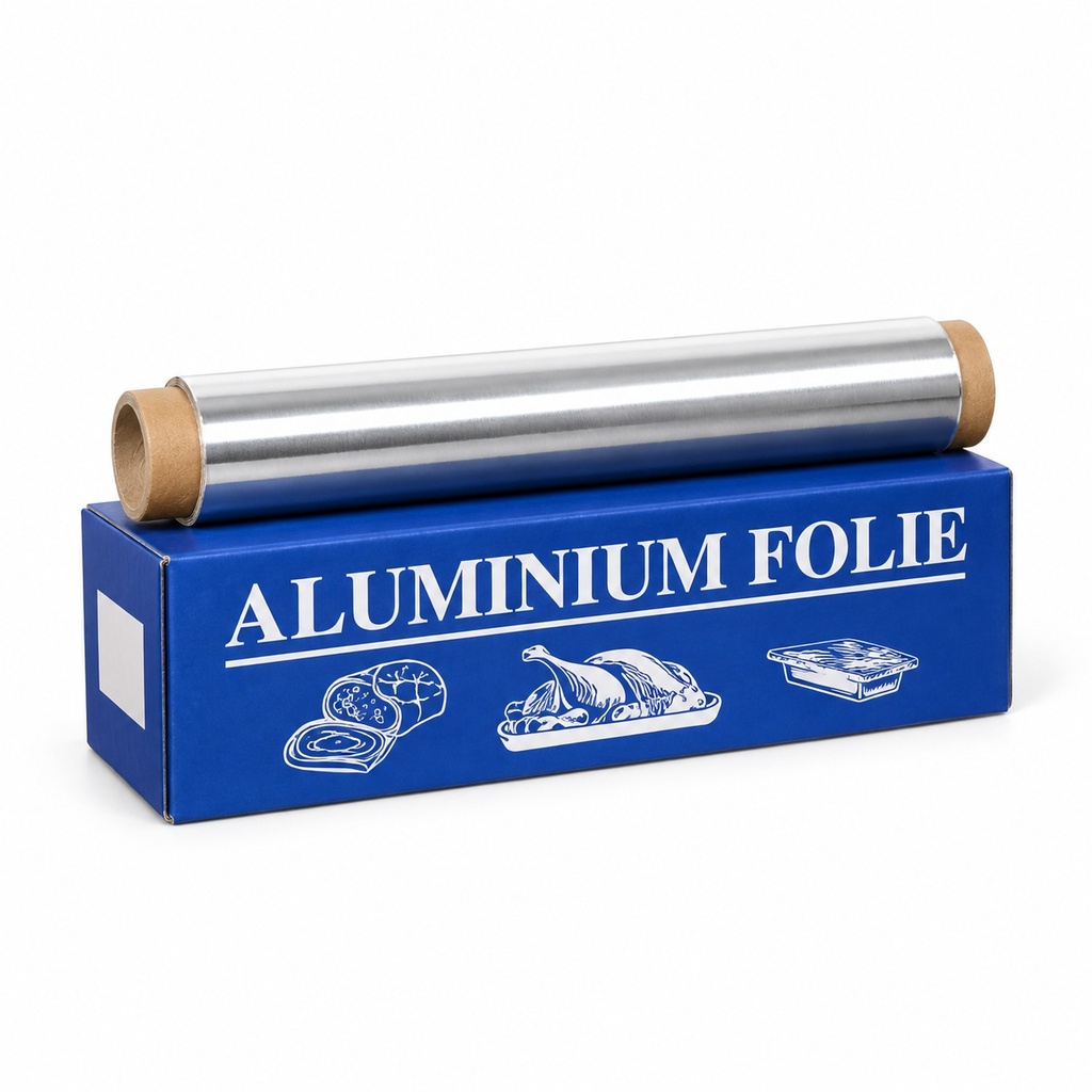 [00-2865] Film aluminium - 14 um trés fort 30 cm 1500gr argenté