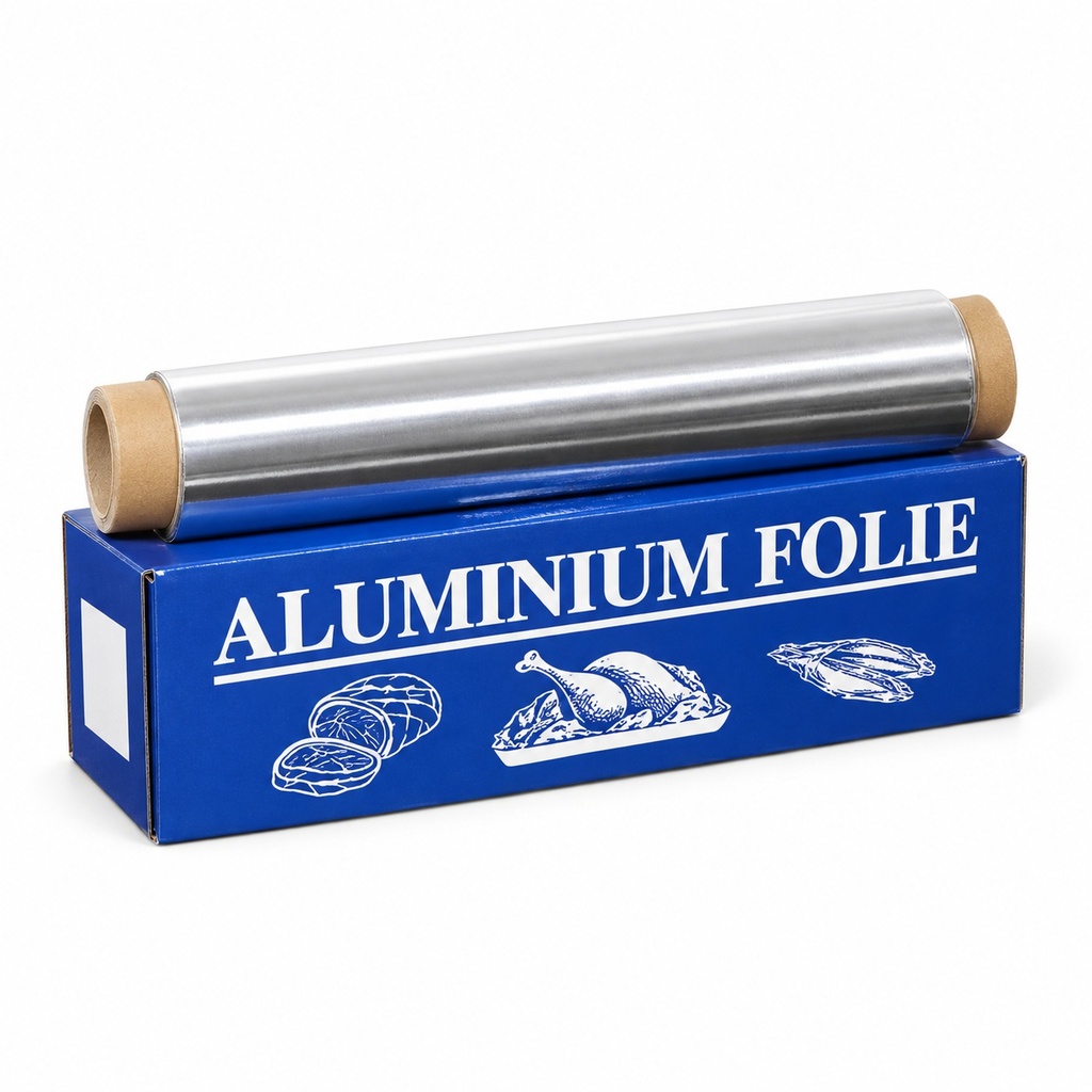 [00-2867] Film aluminium - 14 um trés fort 45 cm 1500gr argenté