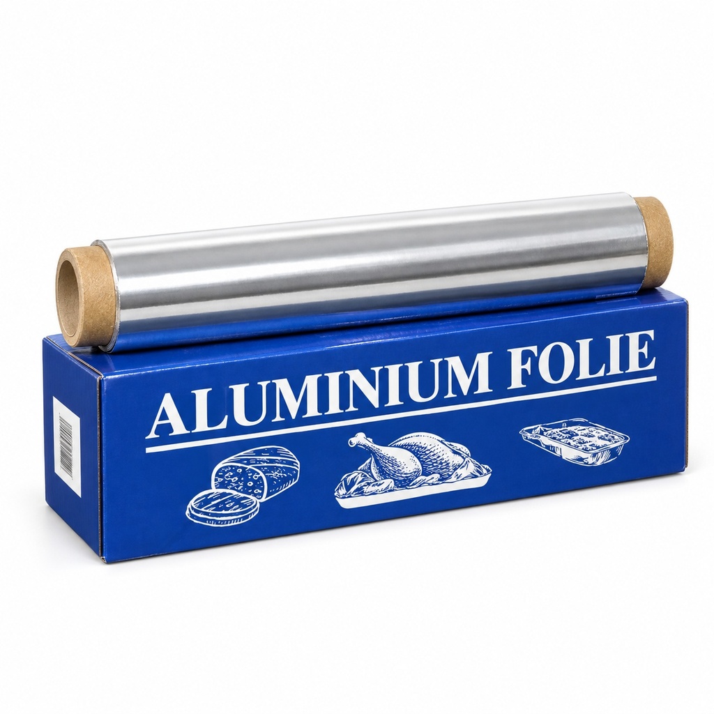 [00-2866] Film aluminium - 14 um trés fort 45 cm 1400gr argenté