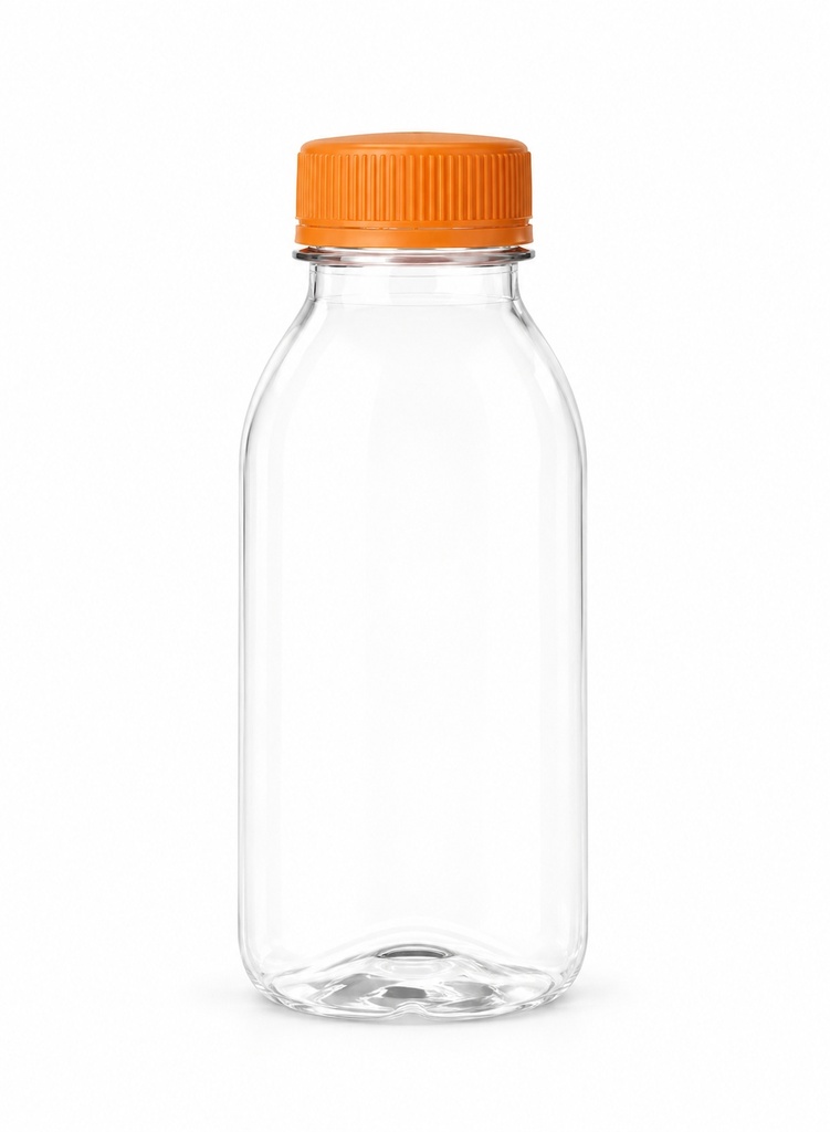 [00-2976] Bouteille plastique - bouteille 250 ml transparent PET