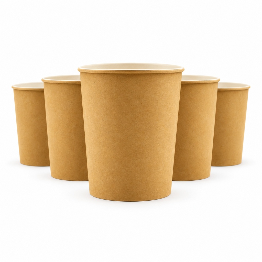 [00-2993] Bols a soupe Kraft/PE - 750m\/26oz Kraft avec revétement - PE 115mm