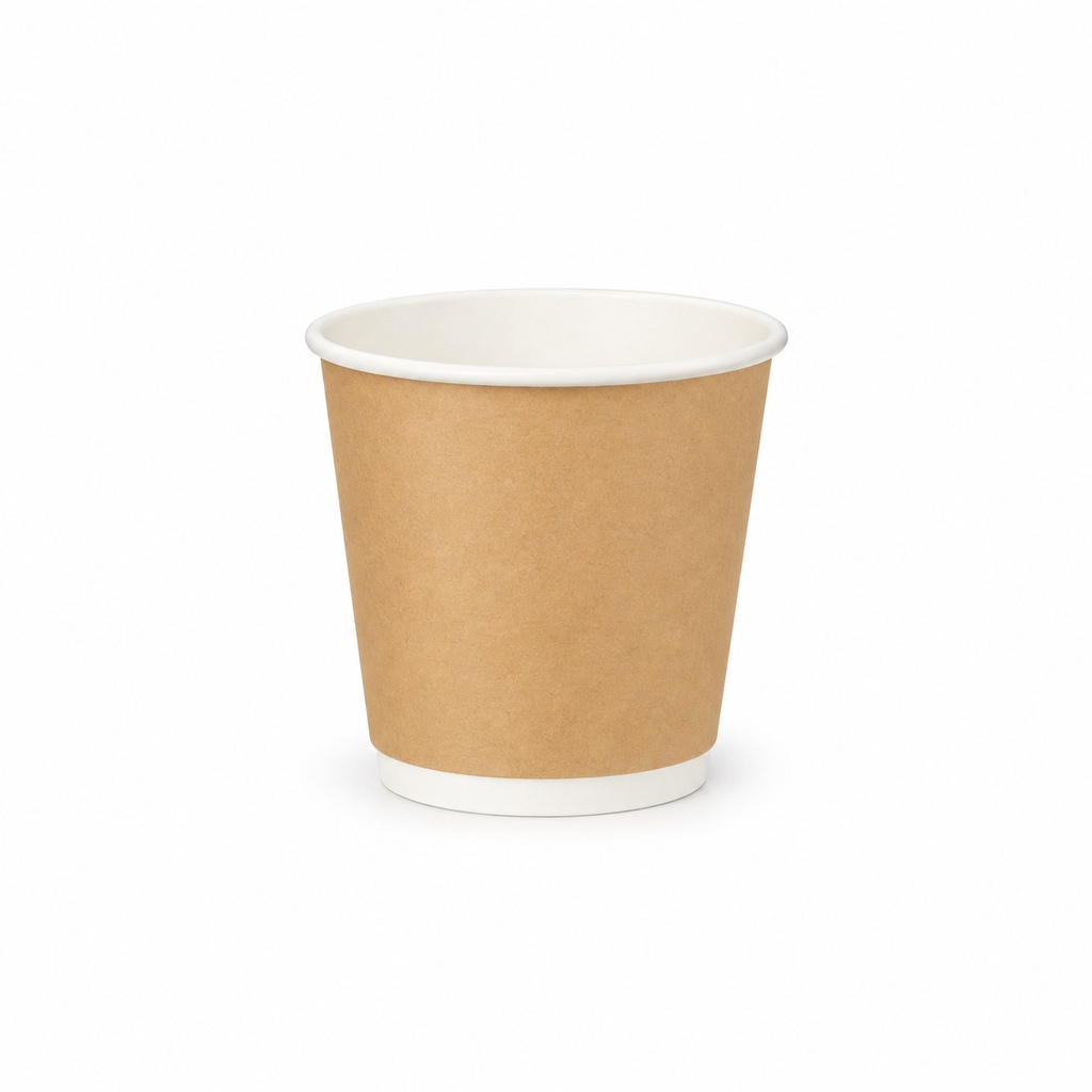 [00-3023] Gobelet a café KRAFT/PE - 4 0z 80 cc KRAFT