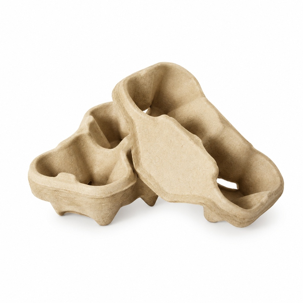 [00-3034] Plateau porte-gobelets - 2 compartiment carton
