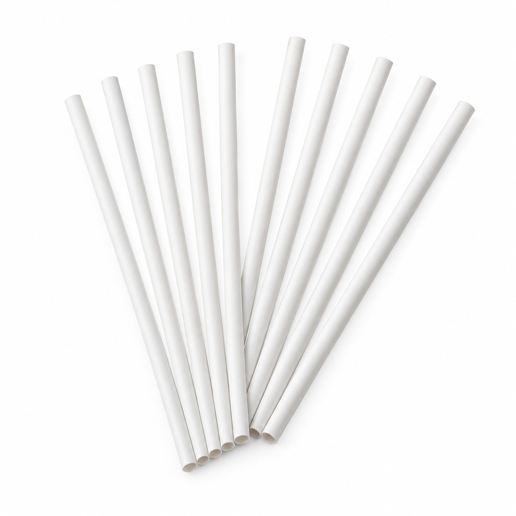 [00-3060] Pailles - blanc 8/210 mm carton FSC