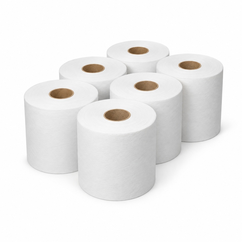 [00-3109] Rouleaux papier - Bobine d'essuyage blanche - - standard - 2 plis