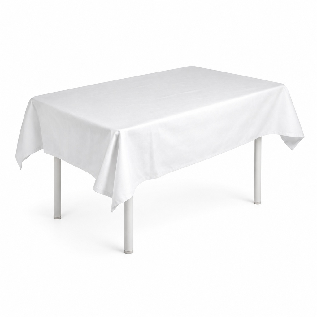 [00-3116] Nappe en papier - Nappe en papier en rouleau-blanc
