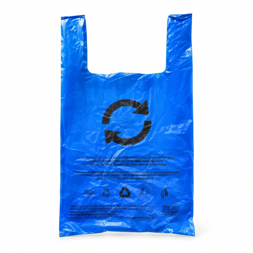 [00-3130] Sachets plastiques - EPI 55 30+16x55 14 m blue/design