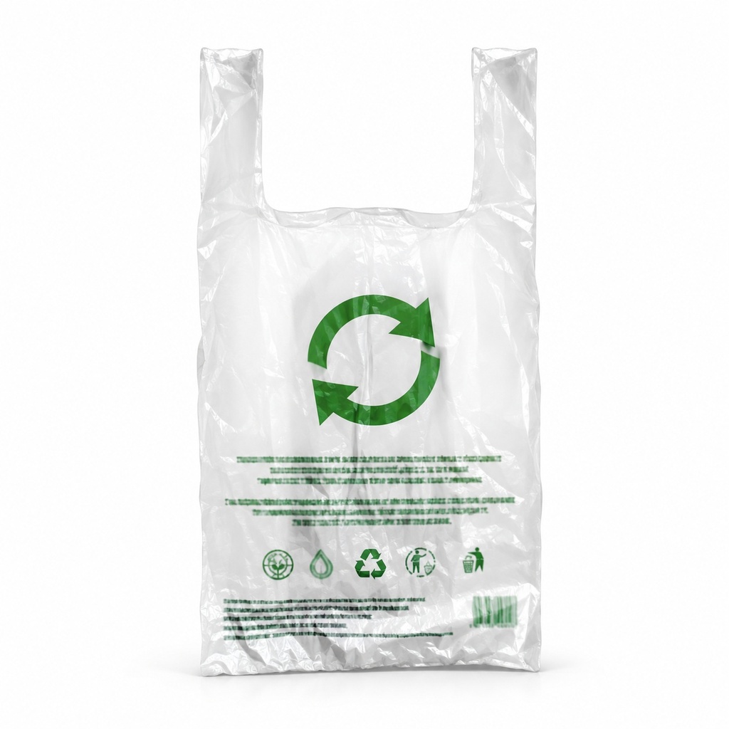 [00-3132] 8d.o¢ a - Sachets plastiques - Lion 48 280+140x480 50 m blanc/