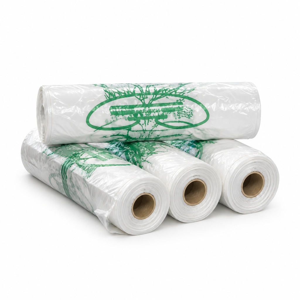 [00-3139] <2 - Sachets plastiques - BIO rouleau 48 220+120*480