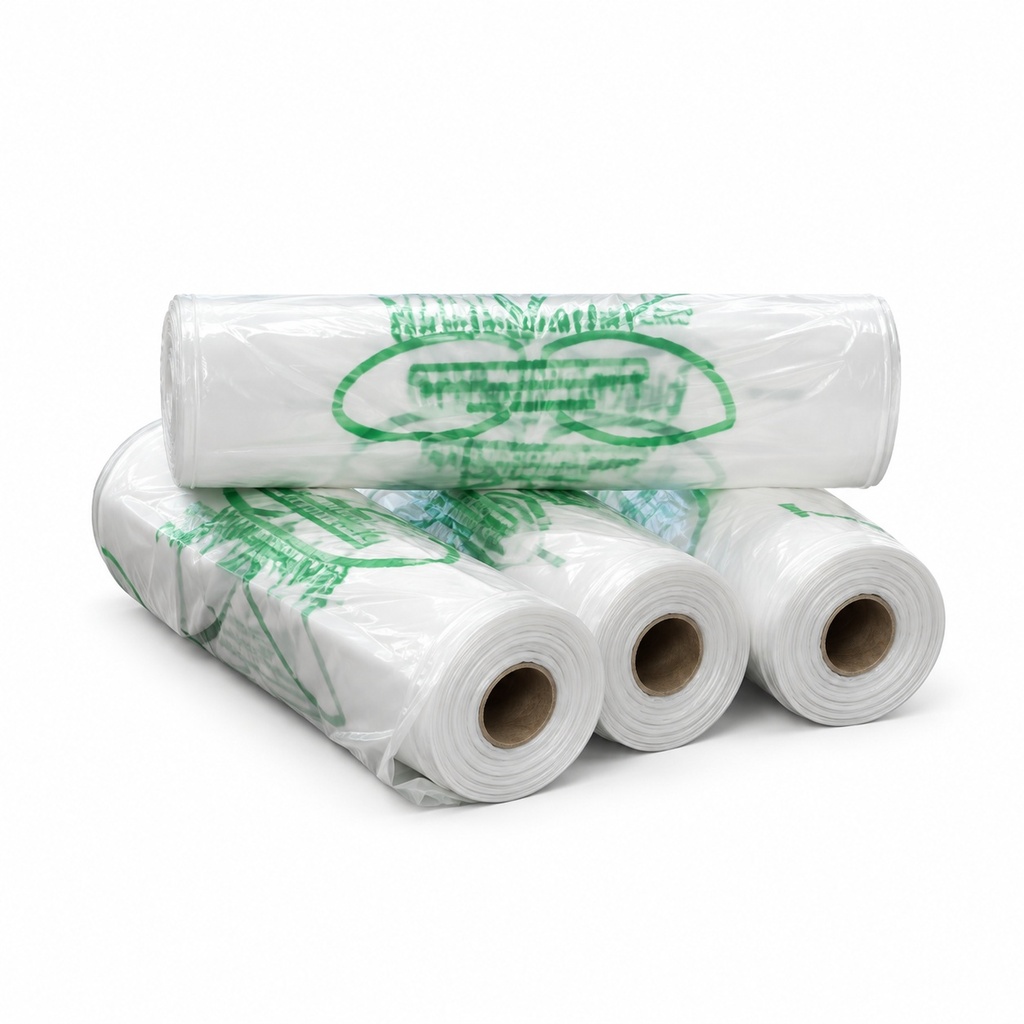 [00-3140] . . - Sachets plastiques - BIO rouleau 55 300+150*550