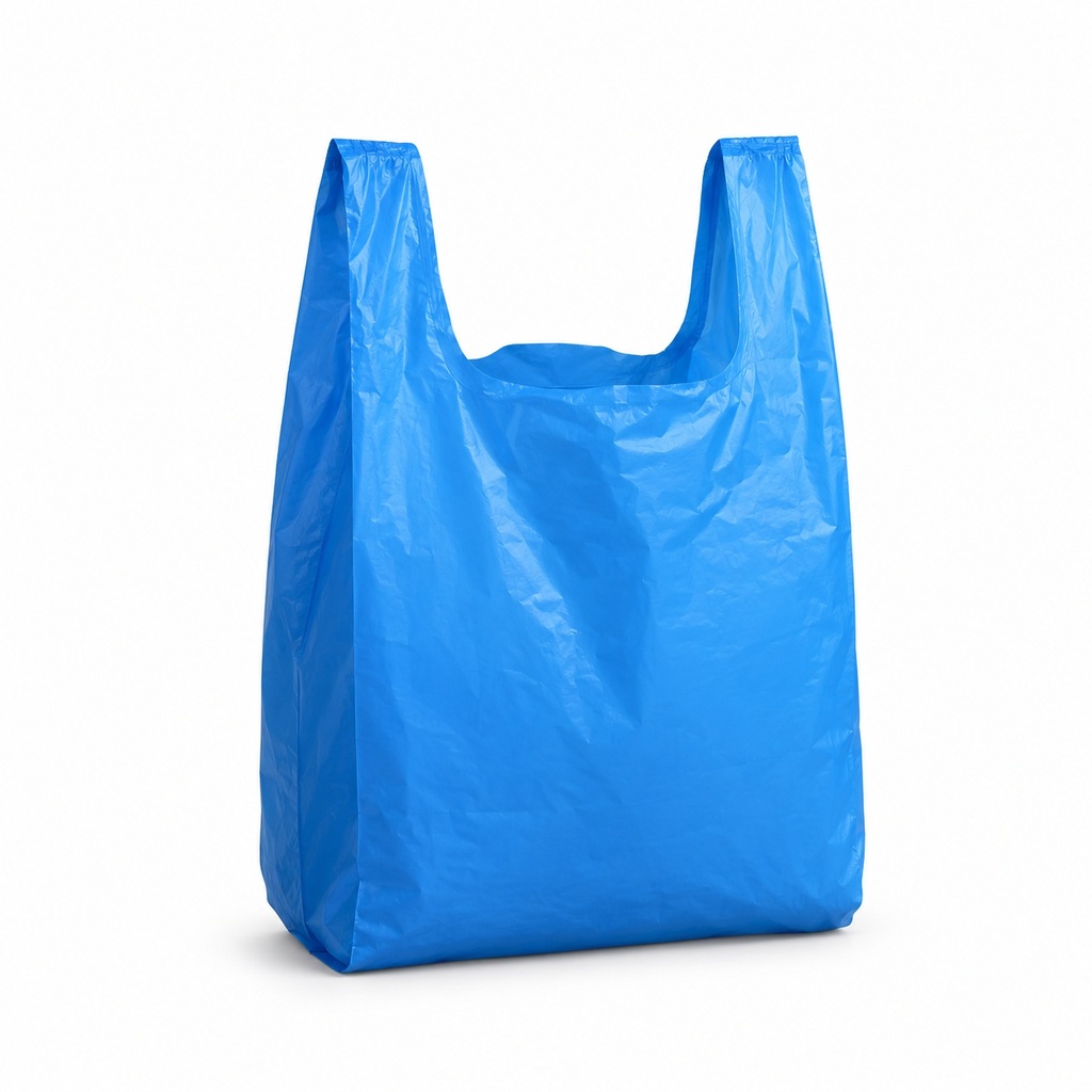 [00-3147] Sachets plastiques - Mr Strong 60 bleu 50my