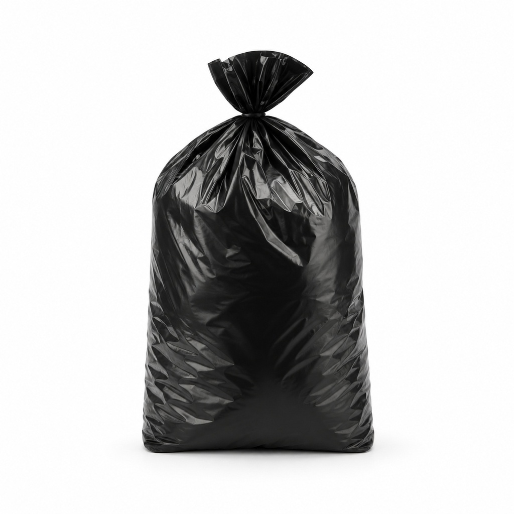 [00-3158] Sacs poubelle - sac poubelle noir 60 L (60x90 cm