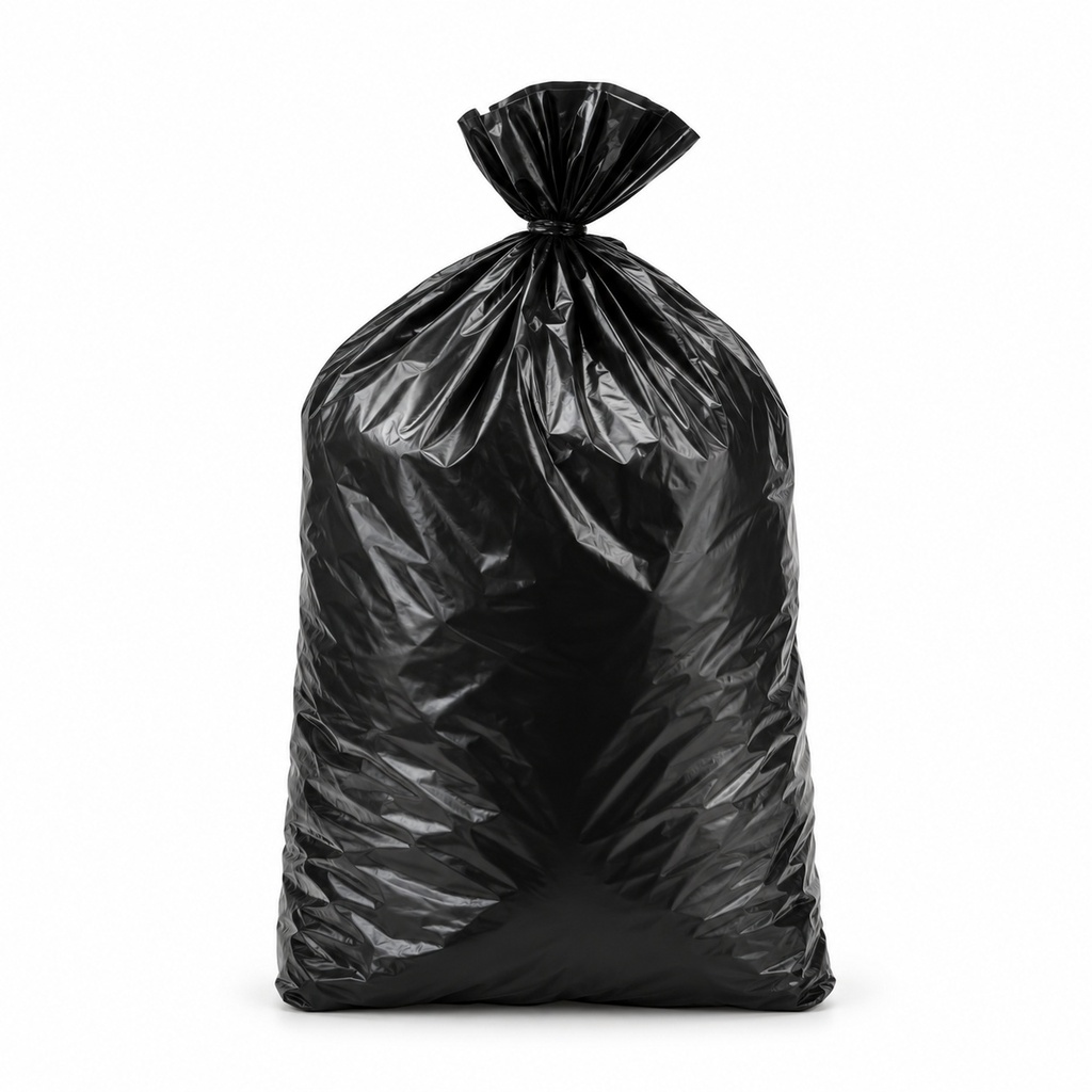[00-3159] Sacs poubelle - sac poubelle noir 70*110 cm 110 L - 40 um