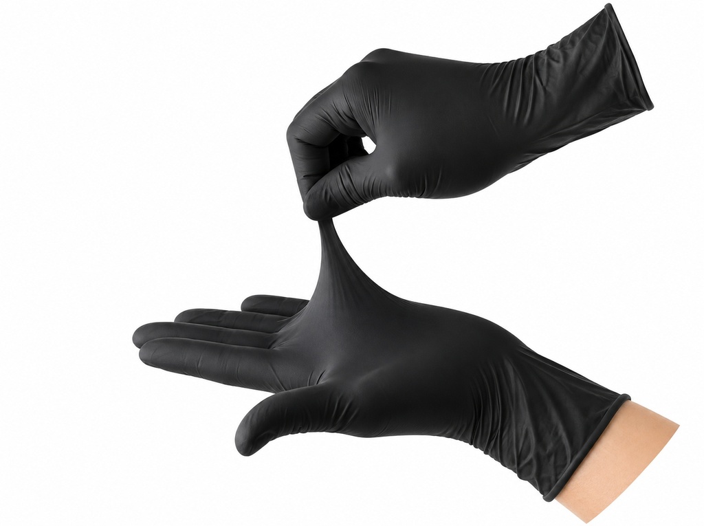 [00-3170] Gants d'hygiéne jetables - NITRIL XL noir