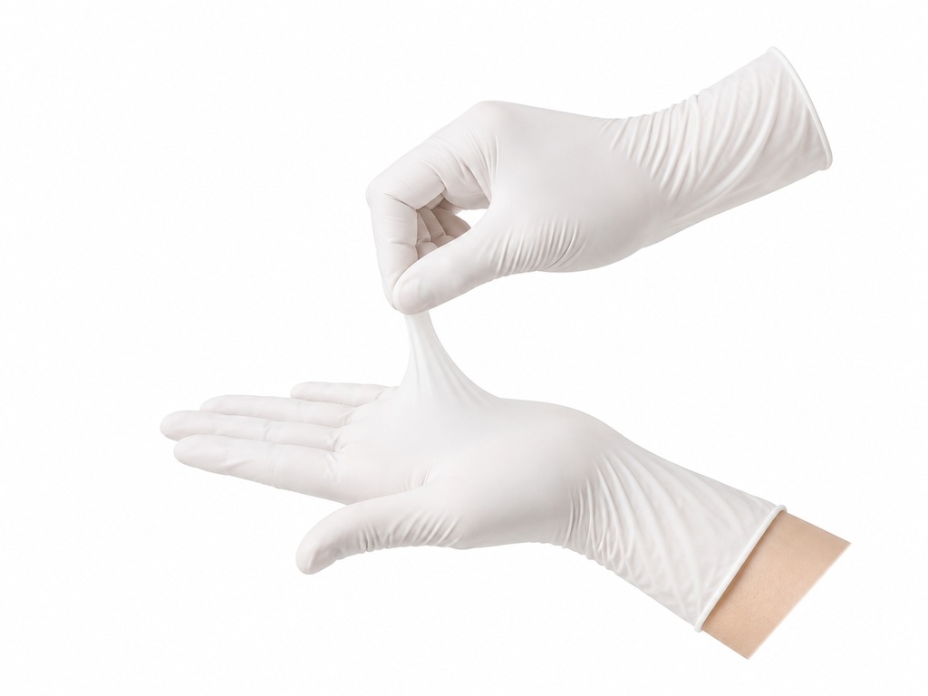 [00-3175] Gants d'hygiéne jetables - NITRIL S blanc
