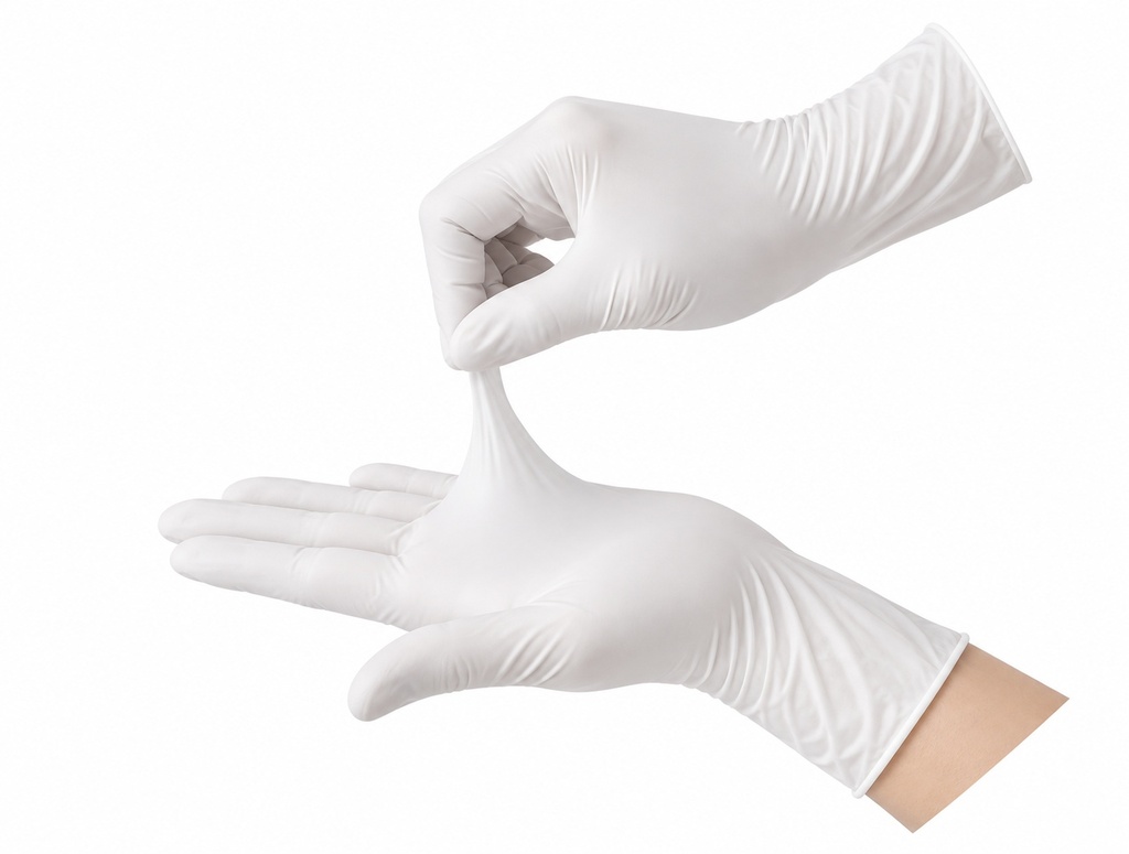 [00-3178] Gants d'hygiéne jetables - NITRIL XL blanc